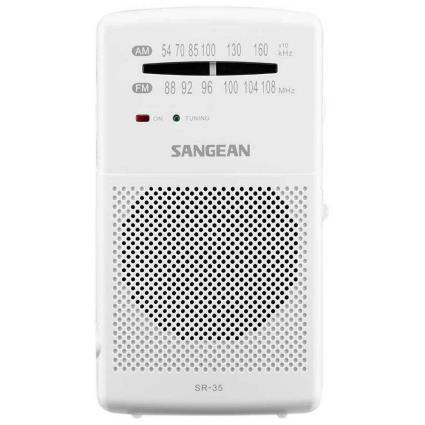 Rádio Portátil Sr-35 One Size White