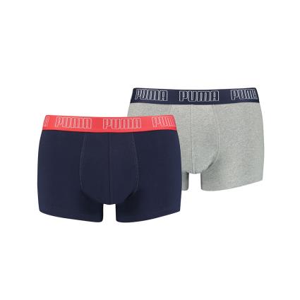 Boxer Basic 2 Unidades M Blue / Grey Melange