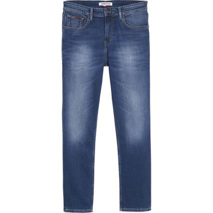 Jeans Ryan Relaxed Straight 34 Wilson Mid Blue Stretch