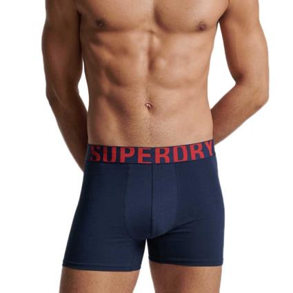 Tronco Dual Logo 2 Unidades L Richest Navy / Risk Red