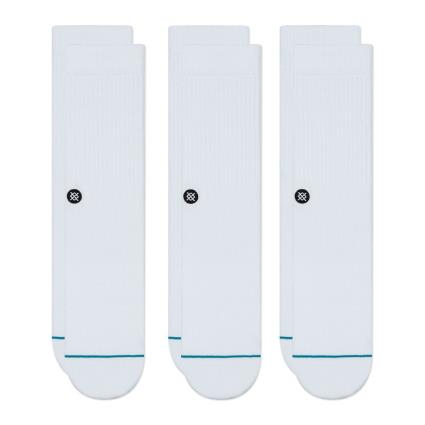 Meias Icon 3 Pares EU 38-42 White