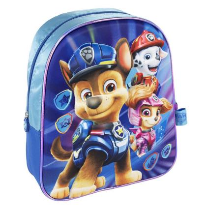 Paw Patrol Movie 3d Mochila 2-6 Years Blue