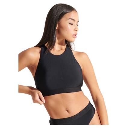 Top De Biquíni Volley Crop S Black