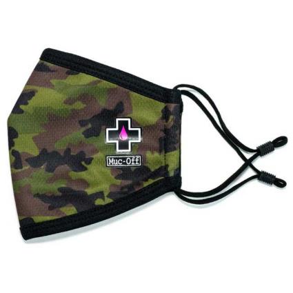Muc Off Máscara Facial Ajustável Reutilizável S Camo Green
