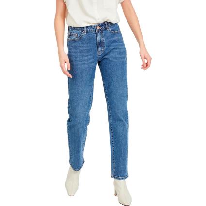Jeans Retos Com Cintura Regular Stray Dl 34 Medium Blue Denim