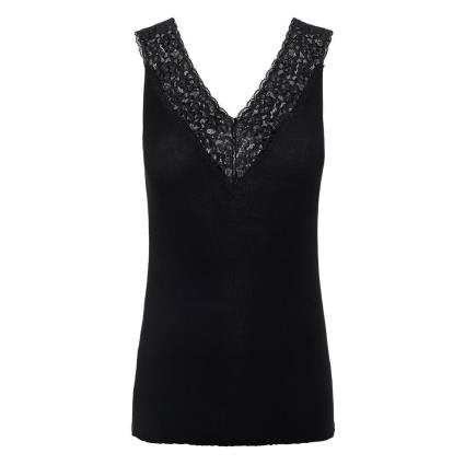 Camiseta Sem Mangas Siri M Black