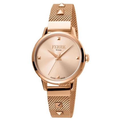 Relógio Fm1l136m0071 One Size Pink Gold