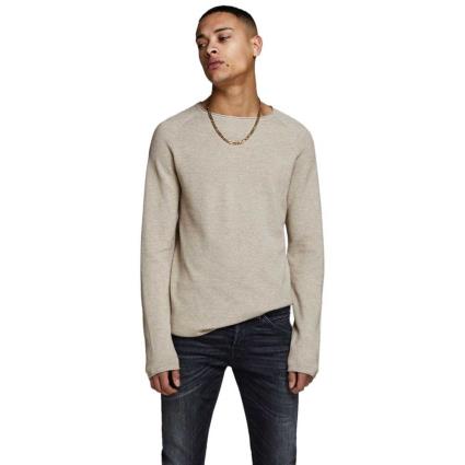 Agasalho Hill Knit Crew S Oatmeal