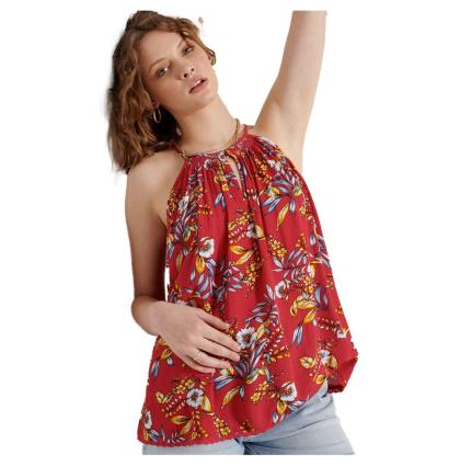 Blusa Beach S Red Hawaiian