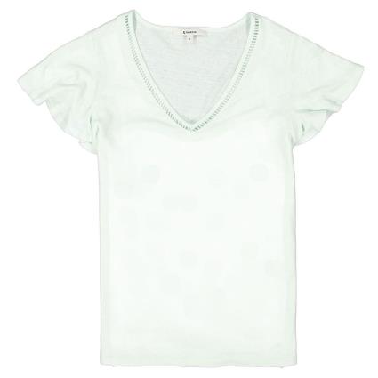 Manga Curta T-shirt T-shirt S Aqua Mint