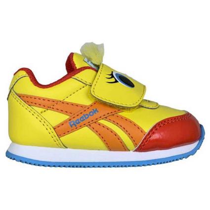 Sapatilhas De Velcro Royal Classic Jogger 2 EU 21 Alert Yellow / Bright Orange / Radiant Aqua
