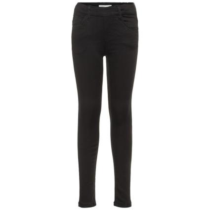 Jeans Cintura Alta Polly Toras 7104 Legging 158 cm Black Denim