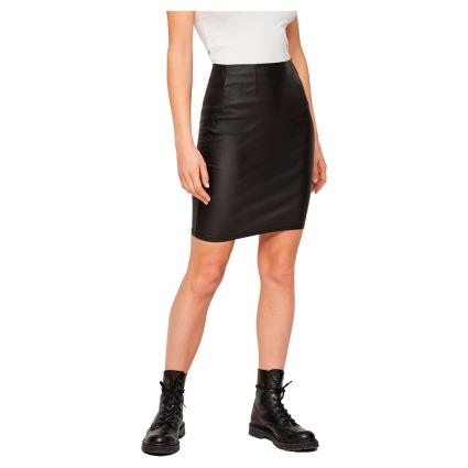 Saia Paro High Waist Coated L Black