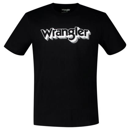 Camiseta De Manga Curta Logo S Black