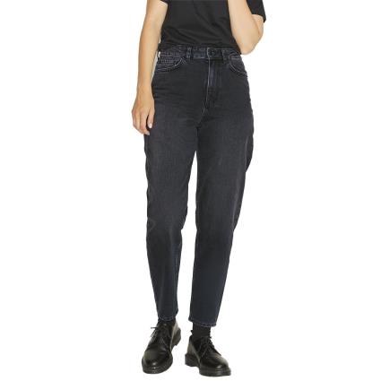 Jeans Cintura Alta Lisbon Mom 29 Black Denim