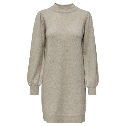 Vestido Decote Alto Rue L Chateau Grey