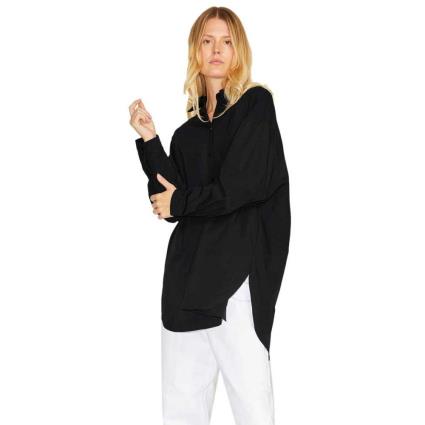 Camisa Manga Comprida Mission Oversize XL Black