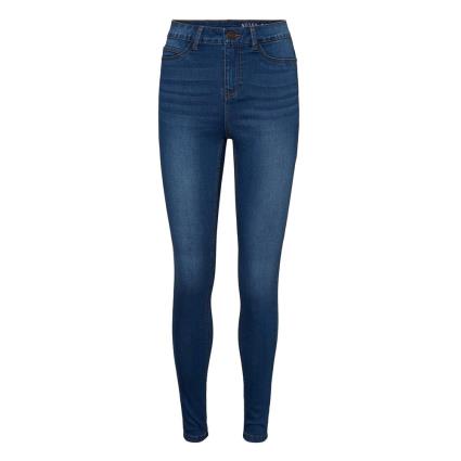Jeans Cintura Alta Callie Skinny Vi021mb Curve 48 Medium Blue Denim