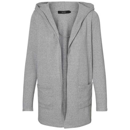 Casaco Doffy Open L Light Grey Melange
