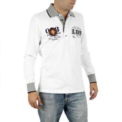 Camisa Pólo Manga Comprida Hector 2XL White
