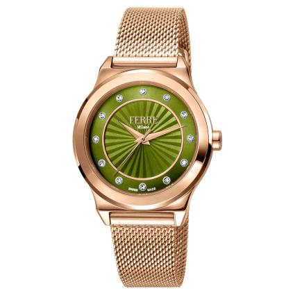 Relógio Fm1l125m0271 One Size Pink Gold