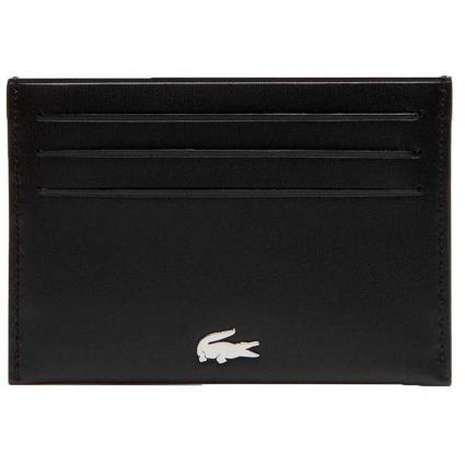 Fitzgerald Credit Card Holder Leather One Size Black
