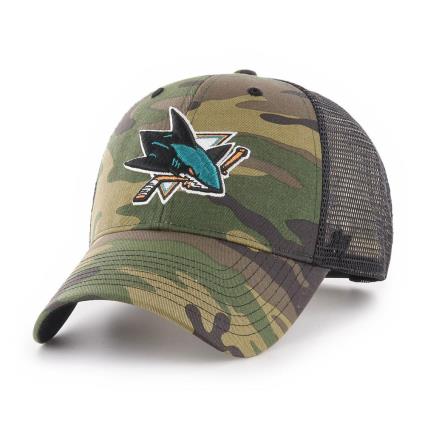 Boné Nhl San Jose Sharks Camo Branson Mvp One Size Camo