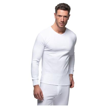 Camisola Interior Manga Comprida 0209 48 White