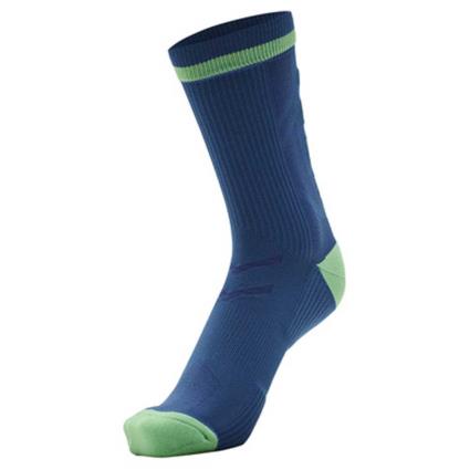 Calcetines Elite Indoor EU 31-34 Green Ash / Blue Coral