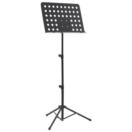 Suporte para livros de música/partituras preto aço