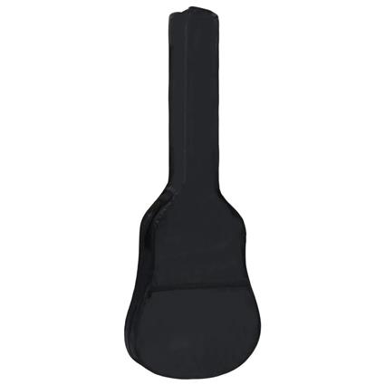 Saco guitarra p/ guitarra clássica 1/2 95x36,5 cm tecido preto