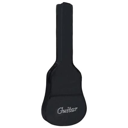 Saco guitarra p/ guitarra clássica 4/4 102x36,5 cm tecido preto