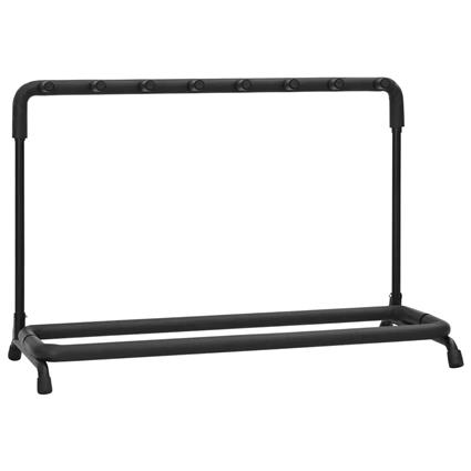 Suporte para guitarras 7 secções aço preto