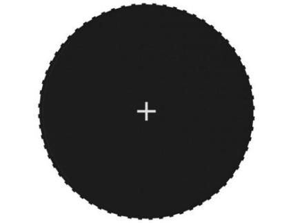 Tapete de salto para trampolim 3,66 m redondo preto