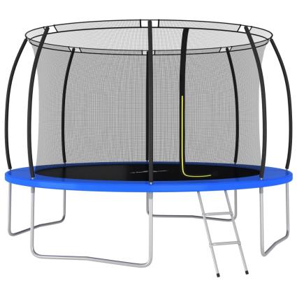 Conjunto de trampolim redondo 366x80 cm 150 kg