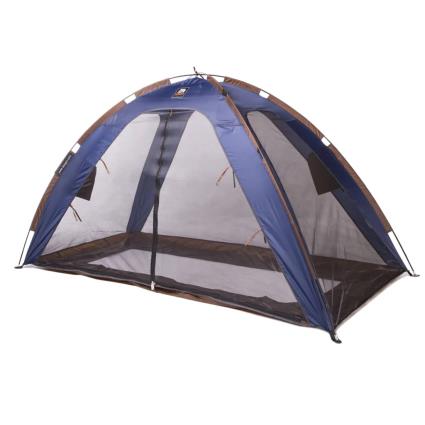 Tenda para cama à prova de mosquitos 200x90x110 cm azul