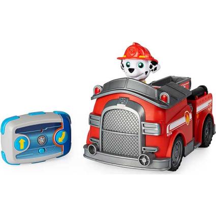 Paw Patrol Carro de brincar com controlo remoto Marshall Fire Truck