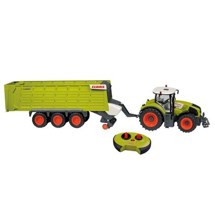 RC Trator de brincar c/ reboque AXION870 e CARGOS9600 1:16
