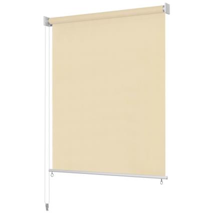 Estore de rolo para exterior 300x140 cm creme