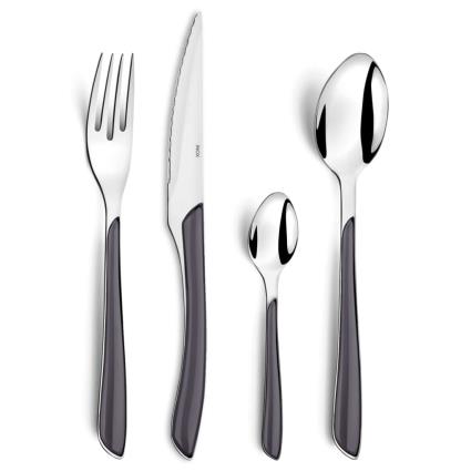Conjunto de talheres 24 pcs Eclat cinzento
