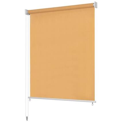 Estore de rolo para exterior 120x140 cm bege