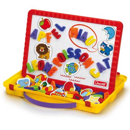 Conj. de quadro com letras magnéticas 66 pcs Magnetino