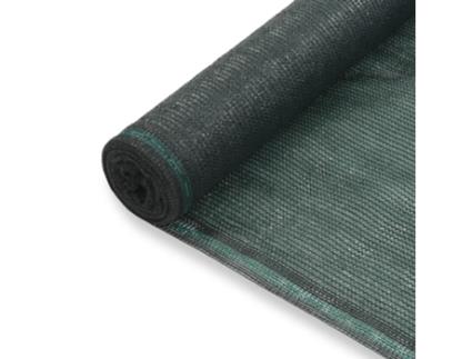 Rede de ténis PEAD 1,8x25 m verde