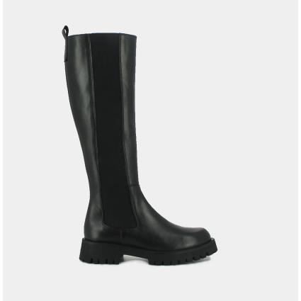 Botas elásticas em pele, Rebel