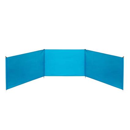 Corta-vento Praia Dobrável 200 X 75 Cm One Size Blue