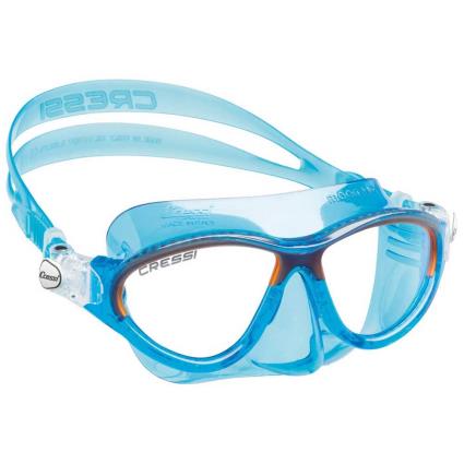 Máscara Snorkeling Moon Colorama Junior One Size Blue / Orange