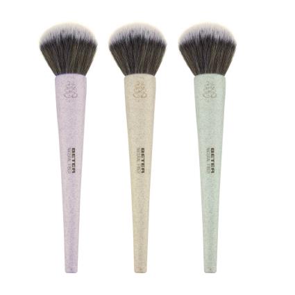Brocha para Maquillaje en Polvo Natural Fiber (Colores Aleatorio