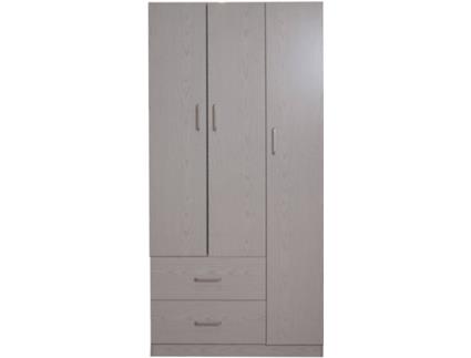 Roupeiro  Carvalho (Aglomerado de Melamina - 90x180x42 cm)