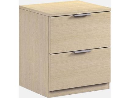 Mesa de Cabeceira  Carvalho (Aglomerado de Melamina - 38x45x34 cm)