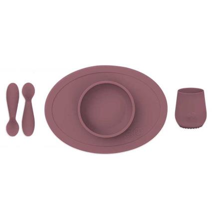 Placa Silicone First Food 4 Months Mauve